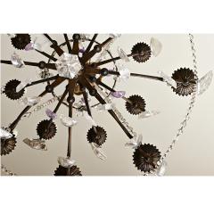 French 19th Century Rock Crystal and Amethyst Chandelier - 4455411