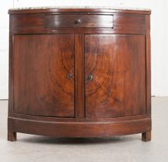 French 19th Century Rosewood Demilune Corner Buffet - 1639460