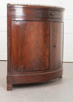 French 19th Century Rosewood Demilune Corner Buffet - 1639494