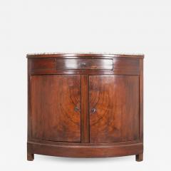 French 19th Century Rosewood Demilune Corner Buffet - 1640638