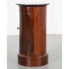 French 19th Century Round Bedside Cabinet - 2712861
