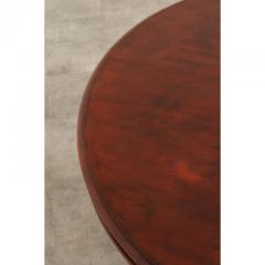 French 19th Century Round Mahogany Pedestal Table - 2805924