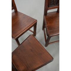 French 19th Century Set of 5 Gothic Style Chairs - 2469189