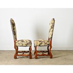 French 19th Century Set of Ten Os de Mouton Dining Chairs - 4447441