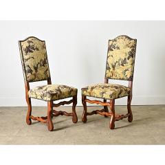 French 19th Century Set of Ten Os de Mouton Dining Chairs - 4447443