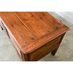 French 19th Century Solid Oak Carved Coffer - 4798335