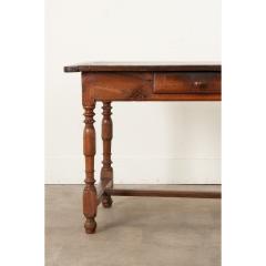French 19th Century Solid Oak Desk - 3396271