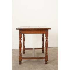 French 19th Century Solid Oak Desk - 3396303