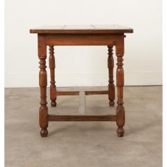 French 19th Century Solid Oak Desk - 3396317