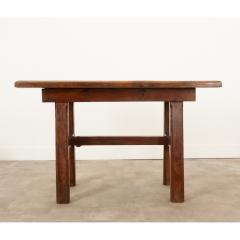 French 19th Century Solid Oak Kitchen Island - 3226414