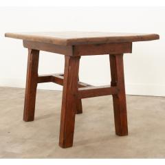 French 19th Century Solid Oak Kitchen Island - 3226417