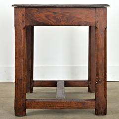 French 19th Century Solid Oak Petite Farm Table - 4254506
