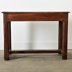 French 19th Century Solid Oak Petite Farm Table - 4254508