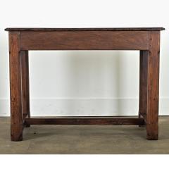 French 19th Century Solid Oak Petite Farm Table - 4254520