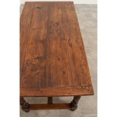 French 19th Century Solid Oak Refectory Table - 2865385