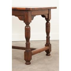 French 19th Century Solid Oak Refectory Table - 2865388