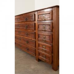 French 19th Century Solid Oak Sacristy Cabinet - 3126058
