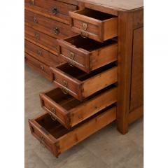 French 19th Century Solid Oak Sacristy Cabinet - 3126069