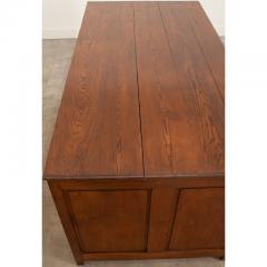 French 19th Century Solid Oak Sacristy Cabinet - 3126104