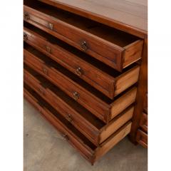 French 19th Century Solid Oak Sacristy Cabinet - 3126112