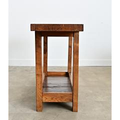 French 19th Century Solid Oak Workbench - 4759165