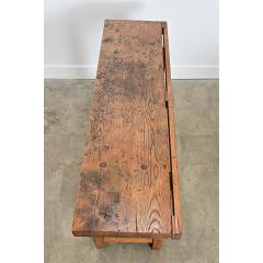 French 19th Century Solid Oak Workbench - 4759168