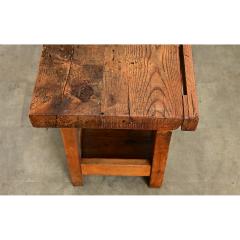 French 19th Century Solid Oak Workbench - 4759170