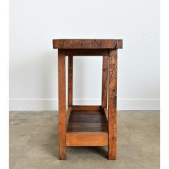 French 19th Century Solid Oak Workbench - 4759186