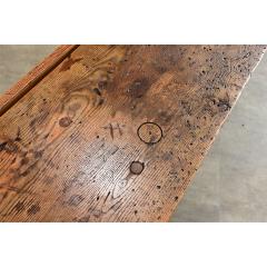 French 19th Century Solid Oak Workbench - 4759193