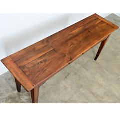 French 19th Century Solid Walnut Console - 4798484