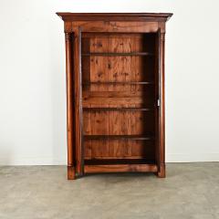 French 19th Century Solid Walnut Empire Armoire - 4071081