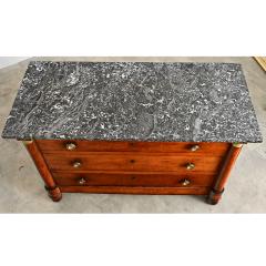 French 19th Century Solid Walnut Empire Commode - 4688353