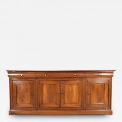 French 19th Century Solid Walnut Enfilade - 2828390