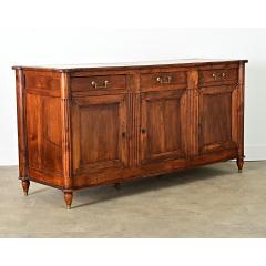 French 19th Century Solid Walnut Enfilade - 4322243