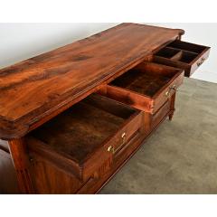 French 19th Century Solid Walnut Enfilade - 4322245