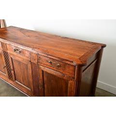French 19th Century Solid Walnut Enfilade - 4322263