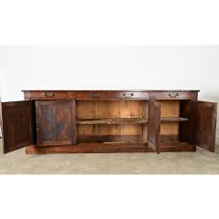 French 19th Century Solid Walnut Enfilade - 4447473