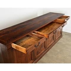 French 19th Century Solid Walnut Enfilade - 4447478