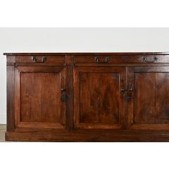 French 19th Century Solid Walnut Enfilade - 4447492