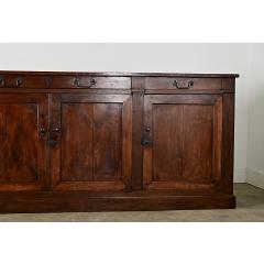 French 19th Century Solid Walnut Enfilade - 4447509