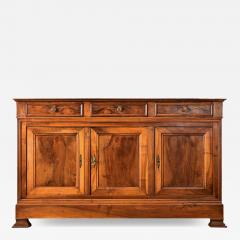 French 19th Century Solid Walnut Louis Philippe Enfilade - 4483481