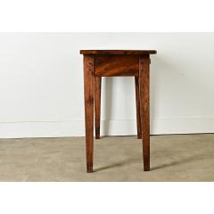 French 19th Century Solid Walnut Server - 3807631