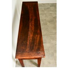 French 19th Century Solid Walnut Server - 3935096