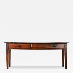 French 19th Century Solid Walnut Server - 3978857