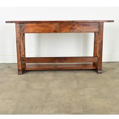 French 19th Century Solid Walnut Server - 3954678