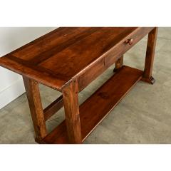 French 19th Century Solid Walnut Server - 3954680