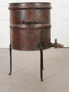 French 19th Century Steel Jura Wine Barrel - 1237673