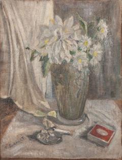 French 19th Century Still Life Oil on Canvas - 2052442