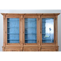 French 19th Century Stripped Oak Bibliotheque - 4798058