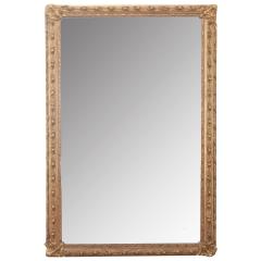French 19th Century Symmetrical Gilt Mirror - 3484918